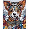 Canine Kaleidoscope: Whimsical Zentangle Dogs Coloring - Paperback