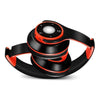 Wireless Headset Bluetooth Earphones and Headphone Foldable Adjustment Bluetooth Wired Headphones TF Card MP3 FM Radios For Online Class Business Trip Travel Video Conference