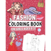 Fashion Coloring Book for Girls Ages 8-12: Gift Idea for Kids Who Love Fasion - Paperback