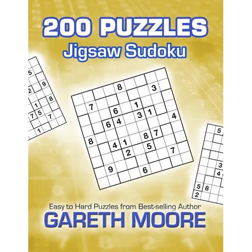 Jigsaw Sudoku: 200 Puzzles - Paperback