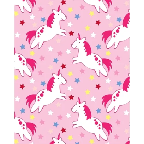 Unicorns and Stars Story Paper: Fun Unicorns Dotted Midline and Picture Space Grades K-2 School Exercise Book - Paperback