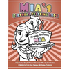 Mia's Birthday Coloring Book Kids Personalized Books: A Coloring Book Personalized for Mia that includes Children's Cut Out Happy Birthday Posters - Paperback