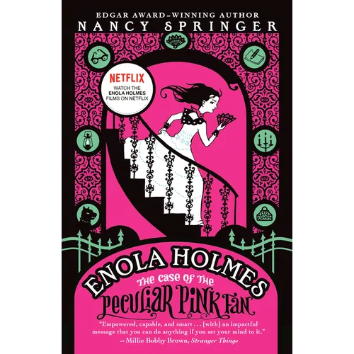 Enola Holmes: The Case of the Peculiar Pink Fan - Paperback