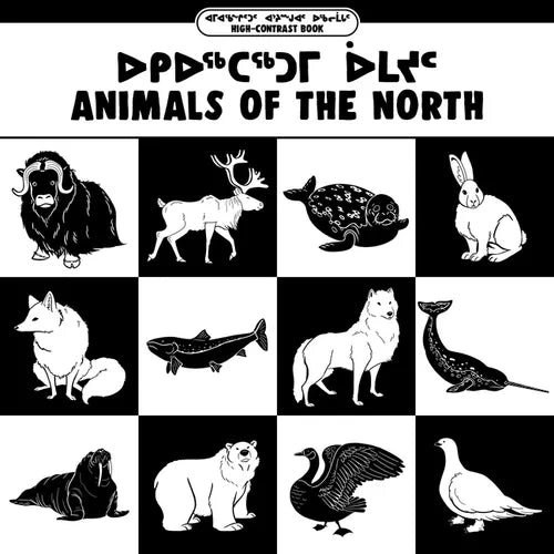 Animals of the North: Bilingual Inuktitut and English Edition - Hardcover