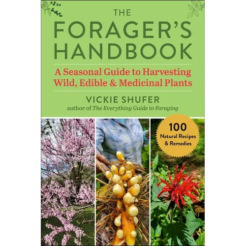 The Forager's Handbook: A Seasonal Guide to Harvesting Wild, Edible & Medicinal Plants - Paperback