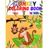 Monkey Coloring Book for Kids: Amazing Coloring Images Of Cute Monkey Children Activity Book For Boys & Girls Ages 4-8 - Paperback