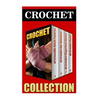 Crochet: 10 Crocodile Stitch Patterns + 15 Crochet Ear Warmers + 10 Crochet Fingerless Gloves + 10 Crochet Socks - Paperback