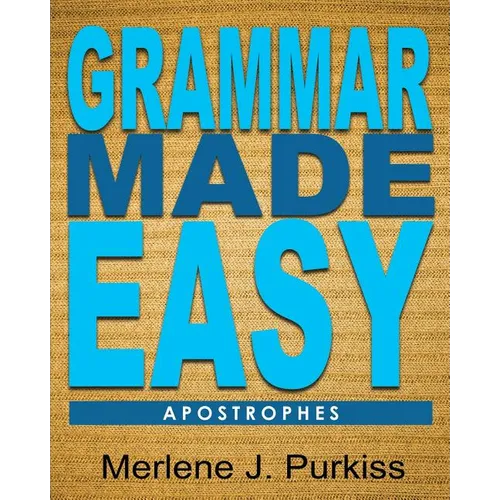 Grammar Made Easy: Apostrophes - Paperback