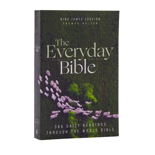 Kjv, the Everyday Bible, Paperback, Red Letter, Comfort Print: 365 Daily Readings Through the Whole Bible - Paperback