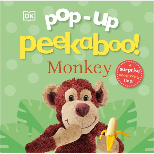 Pop-Up Peekaboo! Monkey: A Cheeky Surprise Under Every Flap! - Board Book