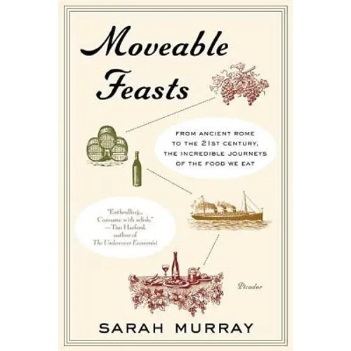 Moveable Feasts: From Ancient Rome to the 21st Century, the Incredible Journeys of the Food We Eat - Paperback