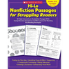 Hi-Lo Nonfiction Passages for Struggling Readers: Grades 6-8: 80 High-Interest/Low-Readability Passages with Comprehension Questions and Mini-Lessons - Paperback
