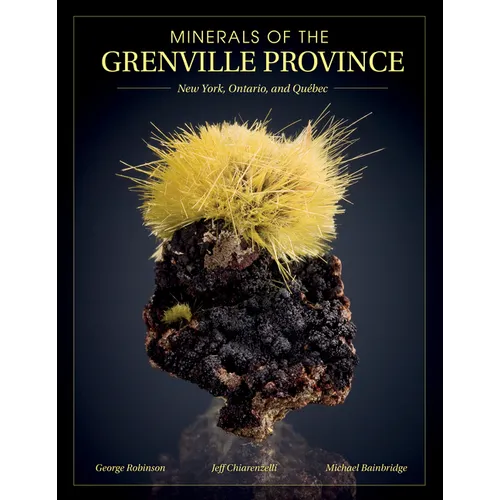 Minerals of the Grenville Province: New York, Ontario, and Québec - Paperback