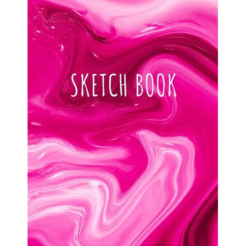 Sketch Book: Activity Sketch Book For Kids Watercolor Abstract Painting Instruction 8.5"x 11" 110 Pages Sketching Book From The Ima - Paperback