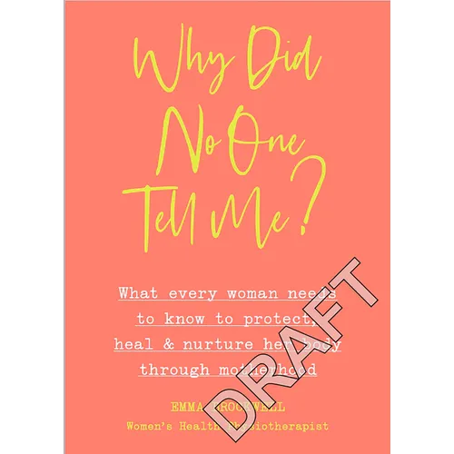 Why Did No One Tell Me?: What Every Woman Needs to Know to Protect, Heal and Nurture Her Body Through Motherhood - Paperback