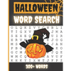 Halloween Word Search 300+ Words: Activity Book Large Print Word Search Book For Adults Family Puzzles with Answer Thanksgiving Halloween Chistmas - 8 - Paperback