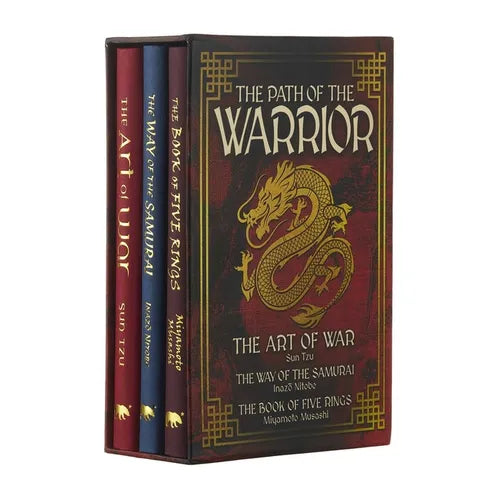 The Path of the Warrior Ornate Box Set: The Art of War, the Way of the Samurai, the Book of Five Rings - Hardcover