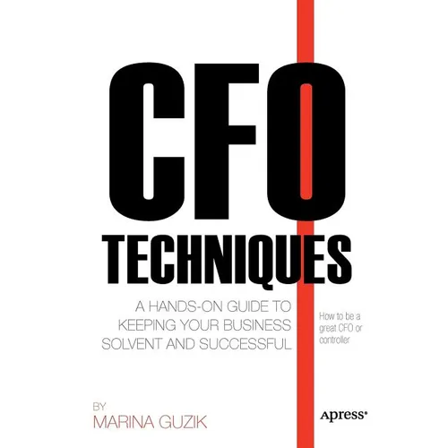 CFO Techniques: A Hands-On Guide to Keeping Your Business Solvent and Successful - Paperback