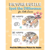 Picture Puzzle Spot the Difference for Cats Lover: Find the Difference Puzzle Books for Adults, with the Cute Cat Pictures. Fun Game Activity Book for - Paperback