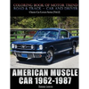 American Muscle Car 1962-1987: Automobile Lovers Collection Grayscale Coloring Books Vol 2: Coloring book of Luxury High Performance Classic Car Seri - Paperback