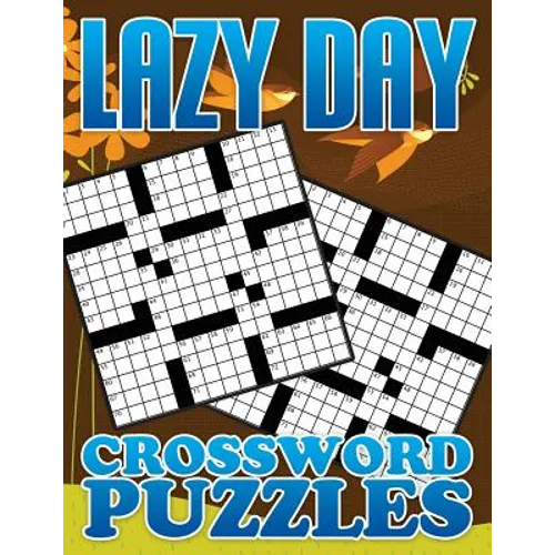 Lazy Day Crossword Puzzle Book - Paperback
