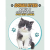 Adorable Kittens Adult Coloring Book For Cat Lover: A Fun Easy, Relaxing, Stress Relieving Beautiful Cats Large Print Adult Coloring Book Of Kittens, - Paperback