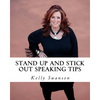 STAND UP AND STICK OUT...for Public Speakers: A Workbook to Help Speakers STAND UP AND STICK OUT in a Crowded Market, Because Nobody Notices Normal - Paperback