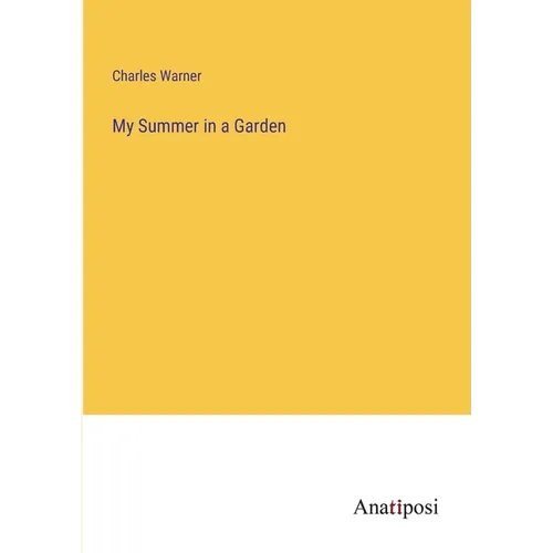 My Summer in a Garden - Paperback