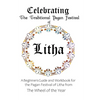 Celebrating the Traditional Pagan Festival of Litha: A Beginners Guide and Workbook for the Pagan Festival of Litha from the Wheel from the Year - Paperback