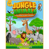 Jungle Animals Coloring book for kids 4-8: The Perfect Activity book for children full of cute jungle animals. This Book provides hours of pure enjoy. - Paperback