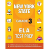 New York State Grade 3 Ela Test Prep: New York 3rd Grade Ela Test Prep Workbook with 2 NY State Tests for Grade 3 - Paperback