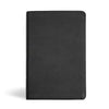 KJV Personal Size Giant Print Bible, Black Genuine Leather - Leather