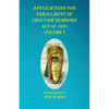 Applications For Enrollment of Choctaw Newborn Act of 1905 Volume I - Paperback