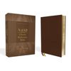 Nasb, Classic Reference Bible, Genuine Leather, Buffalo, Brown, Red Letter, 1995 Text, Comfort Print - Leather