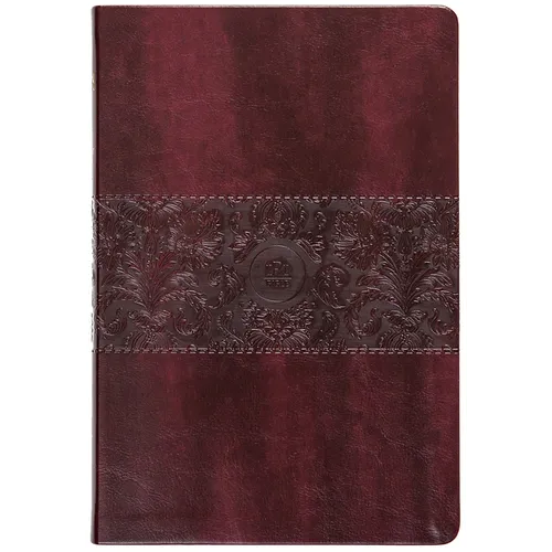 The Passion Translation New Testament (2020 Edition) Large Print Burgundy: With Psalms, Proverbs, and Song of Songs - Imitation Leather