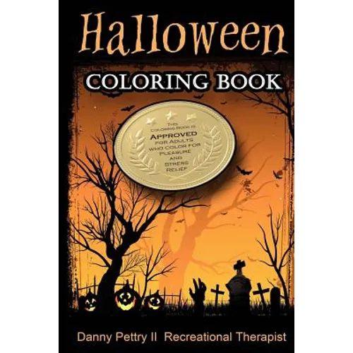 Halloween Coloring Book: Approved for adults who color for pleasure and stress relief - Paperback