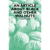 An Article about Black and Other Walnuts - Paperback