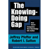 The Knowing-Doing Gap: How Smart Companies Turn Knowledge Into Action - Hardcover