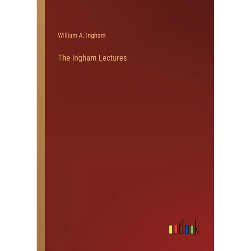 The Ingham Lectures - Paperback