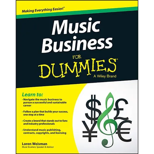 Music Business for Dummies - Paperback