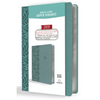 Biblia Reina Valera Letra Súper Gigante, Símil Piel Aguamarina / Spanish Bible Reina Valera Super Giant Print, Aquamarine Leathersoft - Bonded Leather