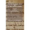 An Old Hebrew Text of St. Matthew's Gospel: Translated and with an Introduction Notes and Appendices - Hardcover