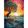 Zentangle Landscapes Coloring Book for Adults 2: Landscape Coloring Book for adults 2 beautiful zentangle landscapes and nature scenes zentangle lands - Paperback