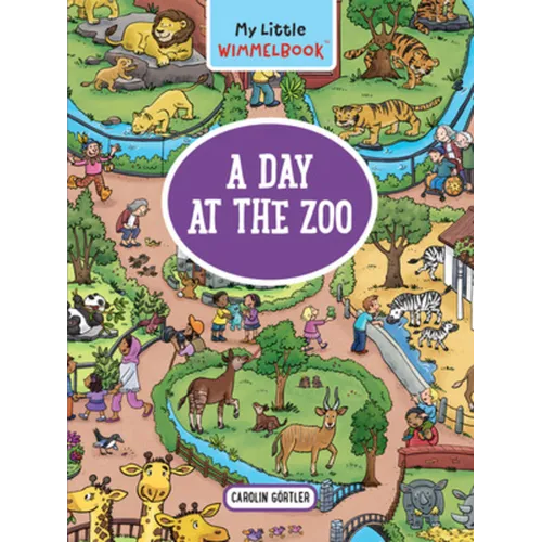 My Little Wimmelbook(r)--A Day at the Zoo: A Look-And-Find Book (Kids Tell the Story) - Board Book