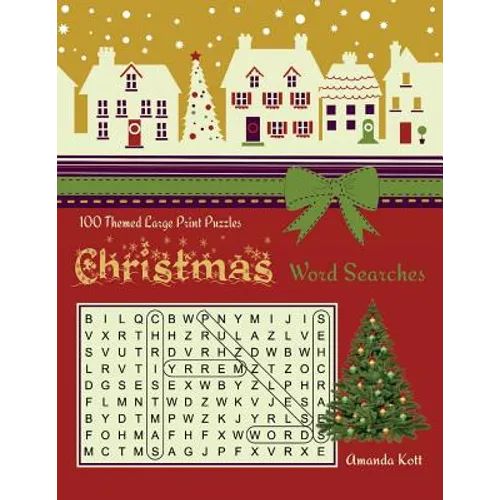 Christmas Word Searches: 100 Large Print Puzzles - Paperback