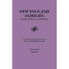 New England Families. Genealogical and Memorial. 1913 Edition. in Four Volumes. Volume IV - Paperback