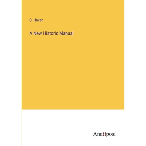 A New Historic Manual - Paperback