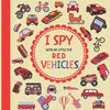 I Spy With My Little Eye Red Vehicles: A Fun Guessing Game with Trucks, Cars and other things that go and fly! For kids ages 2-5, Toddlers and Prescho - Paperback