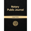 Notary Public Journal Large Entries - Hardcover
