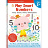 Play Smart Numbers Age 3+: Preschool Activity Workbook with Stickers for Toddlers Ages 3, 4, 5: Learn Pre-Math Skills: Numbers, Counting, Tracing, Col - Paperback